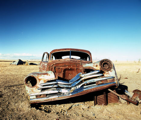 Badlands car